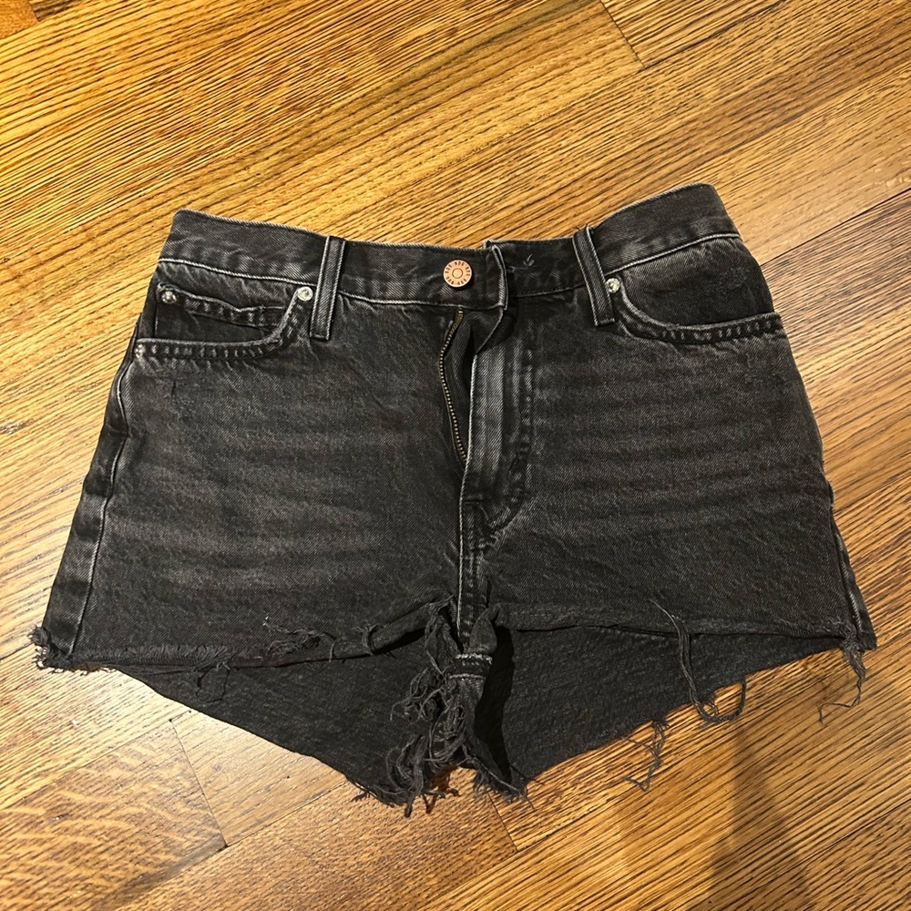 BDG Black Jean Shorts